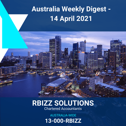 Australia Weekly Digest - 14 April 2021